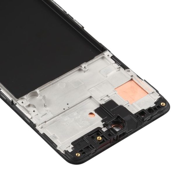 Original Super AMOLED LCD Screen for Galaxy A51 4G Digitizer Full Assembly with Frame (Black) - Image 4