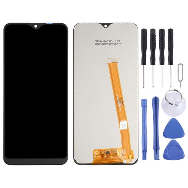 Original PLS TFT LCD Screen for Galaxy A10e with Digitizer Full Assembly (Black) - Image 2