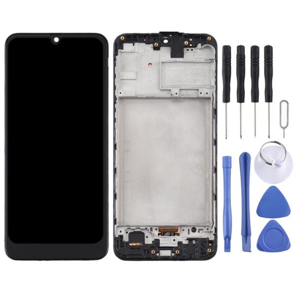 TFT LCD Screen for Samsung Galaxy M30s Digitizer Full Assembly with Frame (Black) - Image 2