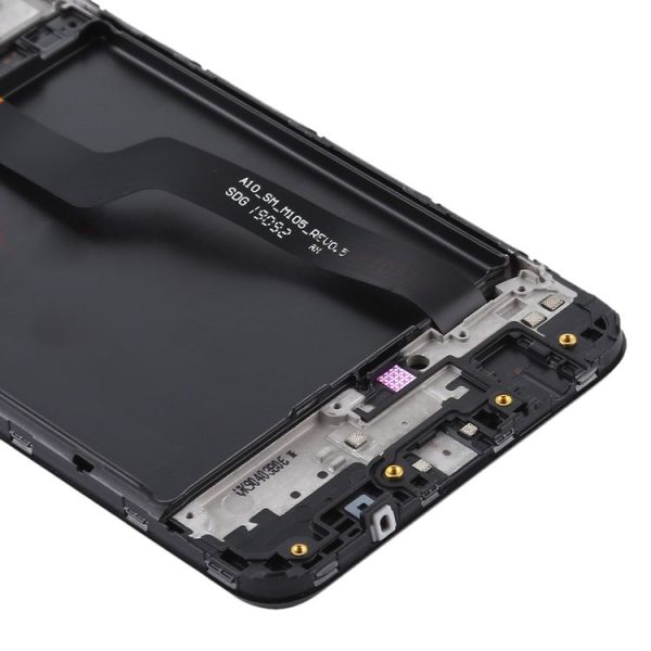 OEM LCD Screen for Samsung Galaxy A10 / SM-A105F (Single Card Version) Digitizer Full Assembly with Frame (Black) - Image 4