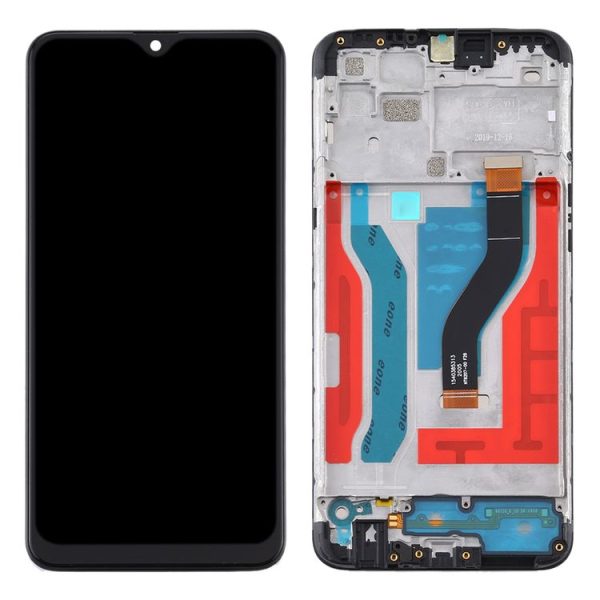 OEM LCD Screen for Samsung Galaxy A10s Digitizer Full Assembly with Frame (Black) - Image 3
