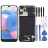 TFT LCD Screen for Samsung Galaxy A30s Digitizer Full Assembly with Frame (Black)