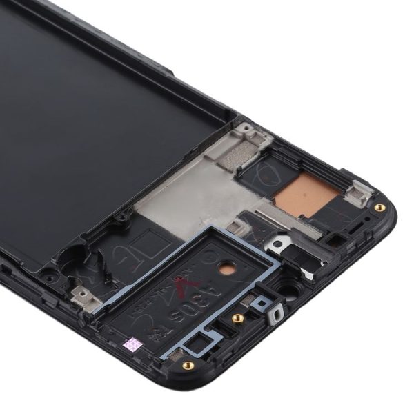 TFT LCD Screen for Samsung Galaxy A30s Digitizer Full Assembly with Frame (Black) - Image 4