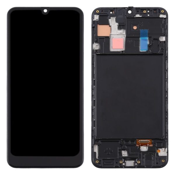 TFT LCD Screen for Samsung Galaxy A30 Digitizer Full Assembly with Frame (Black) - Image 3