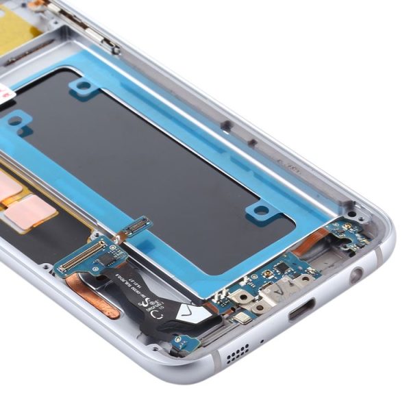 OLED LCD Screen for Samsung Galaxy S7 Edge / SM-G935F Digitizer Full Assembly with Frame (Black) - Image 5