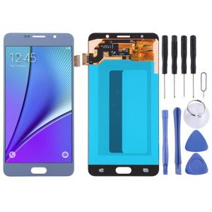 5.5 inch OLED LCD Screen for Samsung Galaxy Note 5 with Digitizer Full Assembly (Baby Blue)