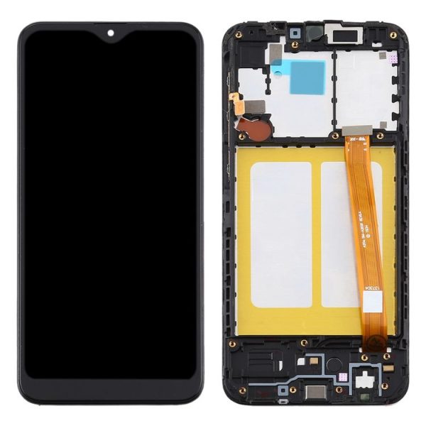 TFT LCD Screen for Samsung Galaxy A20e Digitizer Full Assembly with Frame (Black) - Image 3