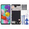 TFT Material LCD Screen and Digitizer Full Assembly With Frame, Not Supporting Fingerprint Identification for Samsung Galaxy A51 4G (Black)