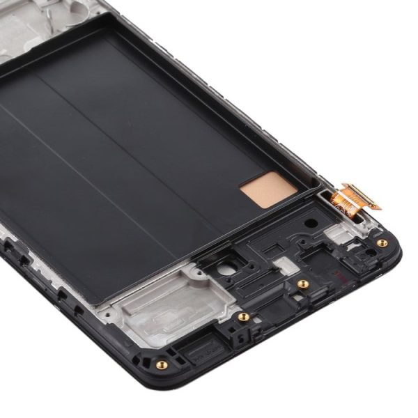 TFT Material LCD Screen and Digitizer Full Assembly With Frame, Not Supporting Fingerprint Identification for Samsung Galaxy A51 4G (Black) - Image 5
