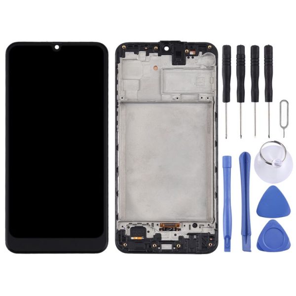 TFT LCD Screen for Samsung Galaxy M31 / Galaxy M31 Prime Digitizer Full Assembly with Frame (Black) - Image 2