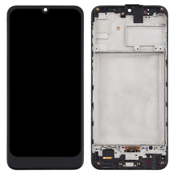 TFT LCD Screen for Samsung Galaxy M21 / SM-M215 Digitizer Full Assembly with Frame (Black) - Image 3