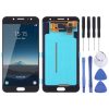 OLED LCD Screen for Galaxy C8, C710F / DS, C7100 with Digitizer Full Assembly (Black)