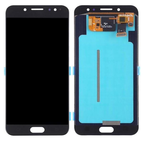 OLED LCD Screen for Galaxy C8, C710F / DS, C7100 with Digitizer Full Assembly (Black) - Image 3