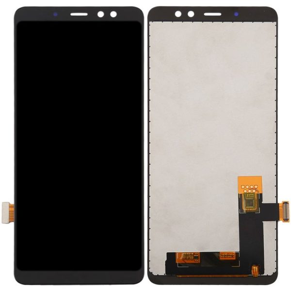 Incell LCD Half Screen for Galaxy A8+ (2018) A730F, A730F / DS With Digitizer Full Assembly (Black) - Image 3