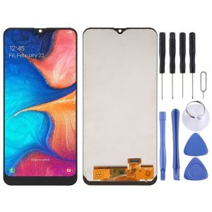 Incell LCD Screen and Digitizer Full Assembly for Galaxy A20 A205F / DS, A205FN / DS, A205U, A205GN / DS, A205YN, A205G / DS, A205W (Black)