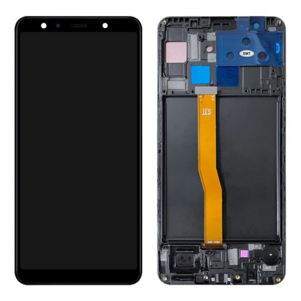 Original LCD Screen for Samsung Galaxy A7 (2018) SM-A750 With Digitizer Full Assembly With Frame - Image 3