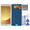 TFT LCD Screen for Galaxy J7 (2017), J730F / DS, J730FM / DS With Digitizer Full Assembly (Gold)
