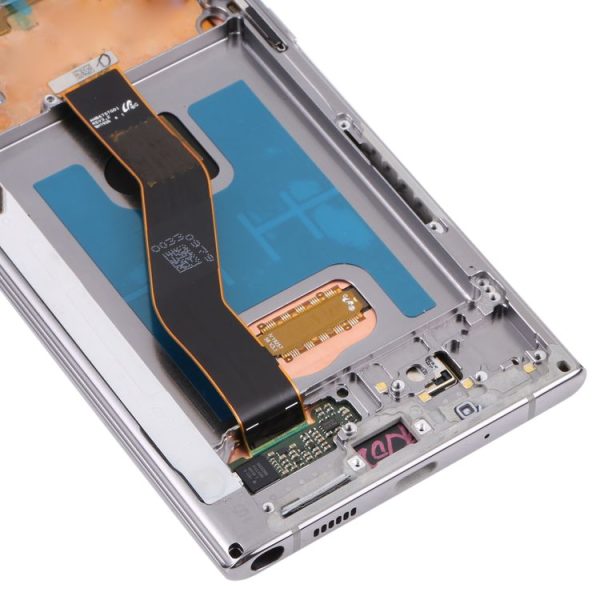 Original LCD Screen for Samsung Galaxy Note10+ 4G / Note10+ 5G SM-N976 / N975 Digitizer Full Assembly With Frame (Grey) - Image 4