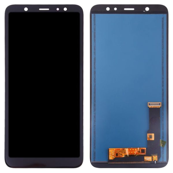 TFT LCD Screen for Galaxy A6+ (2018) With Digitizer Full Assembly (Black) - Image 3