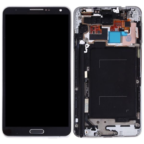 TFT LCD Screen for Galaxy Note 3 / N9005 (3G Version) Digitizer Full Assembly with Frame & Side Keys (Black) - Image 3