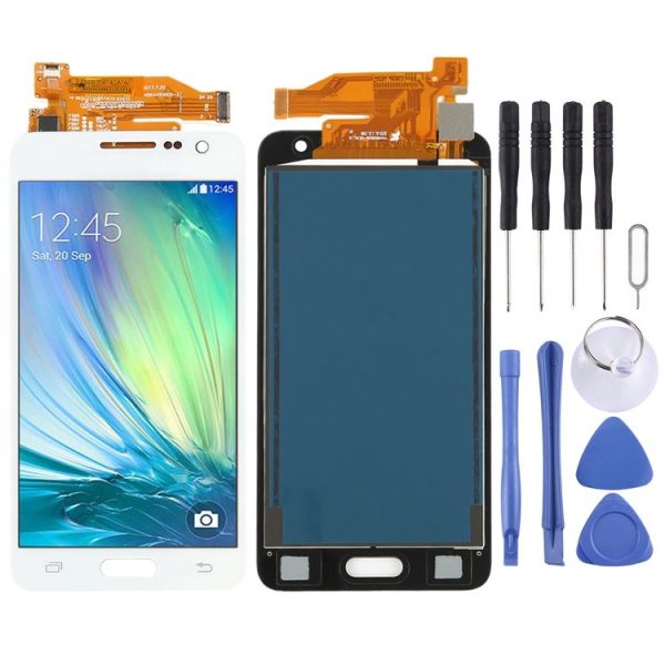 TFT LCD Screen for Galaxy A3, A300F, A300FU With Digitizer Full Assembly (White)
