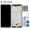 OLED LCD Screen for Samsung Galaxy A31 SM-A315 (6.33 inch) With Digitizer Full Assembly with Frame (Black) - Image 2