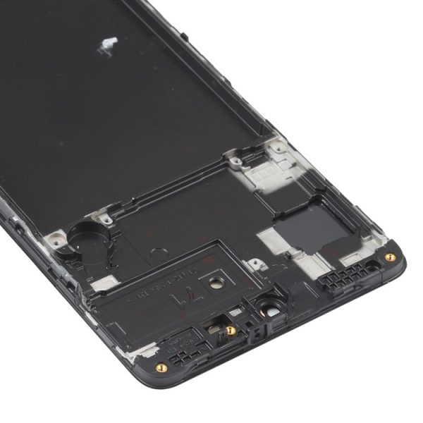 OLED LCD Screen for Samsung Galaxy A71 SM-A715 (6.39 inch) Digitizer Full Assembly with Frame (Black) - Image 4