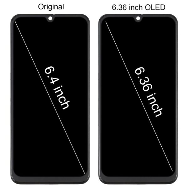 6.36 inch OLED LCD Screen for Samsung Galaxy A50 SM-A505 Digitizer Full Assembly with Frame (Black) - Image 2