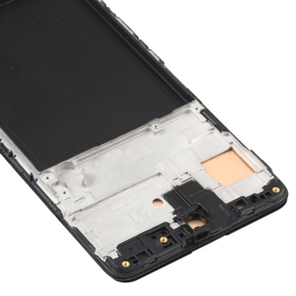 OLED LCD Screen for Samsung Galaxy A51 4G SM-A515 (6.36 inch) Digitizer Full Assembly with Frame (Black) - Image 4