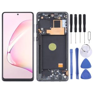 TFT Material LCD Screen and Digitizer Full Assembly With Frame for Samsung Galaxy Note10 Lite SM-N770, Not Supporting Fingerprint Identification