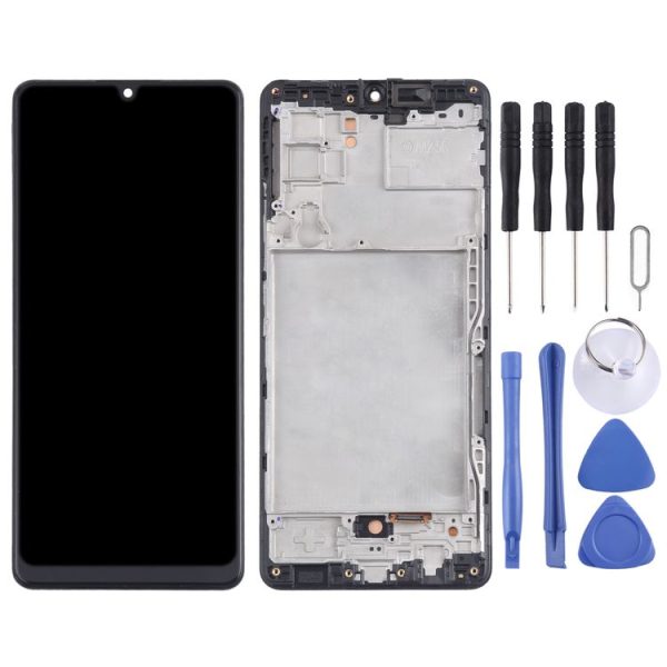 TFT LCD Screen for Samsung Galaxy A42 5G SM-A426 Digitizer Full Assembly With Frame Not Supporting Fingerprint Identification - Image 2
