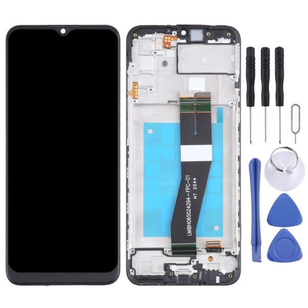 Original LCD Screen for Samsung Galaxy A02s SM-A025F (GA Version) Digitizer Full Assembly With Frame - Image 2