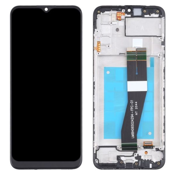 Original LCD Screen for Samsung Galaxy A02s SM-A025F (GA Version) Digitizer Full Assembly With Frame - Image 3