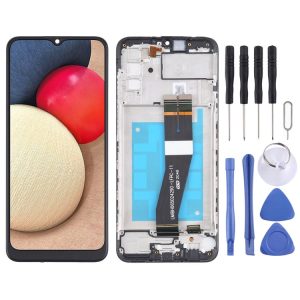 Original LCD Screen for Samsung Galaxy A02s SM-A025F (GB Version) Digitizer Full Assembly With Frame