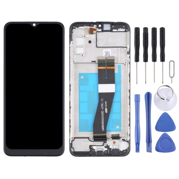 Original LCD Screen for Samsung Galaxy A02s SM-A025F (GB Version) Digitizer Full Assembly With Frame - Image 2