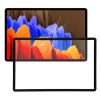 Samsung Galaxy Tab S7+ SM-T970 Front Screen Outer Glass Lens with OCA Optically Clear Adhesive (Black)