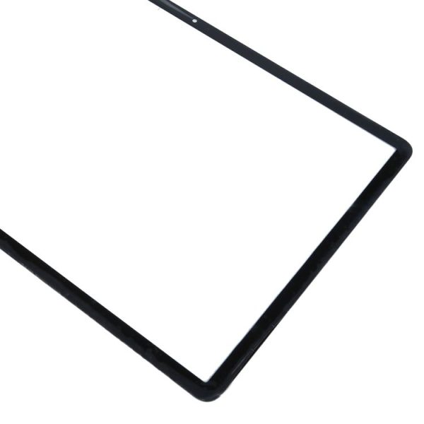 Samsung Galaxy Tab S7+ SM-T970 Front Screen Outer Glass Lens with OCA Optically Clear Adhesive (Black) - Image 4