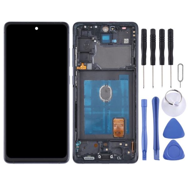 Original Super AMOLED LCD Screen for Samsung Galaxy S20 FE 4G SM-G780 Digitizer Full Assembly with Frame (Blue) - Image 2