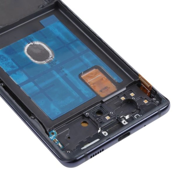 Original Super AMOLED LCD Screen for Samsung Galaxy S20 FE 4G SM-G780 Digitizer Full Assembly with Frame (Blue) - Image 5