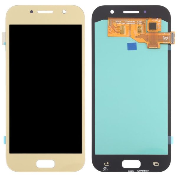 OLED LCD Screen for Samsung Galaxy A5 (2017) SM-A520 With Digitizer Full Assembly (Gold) - Image 3