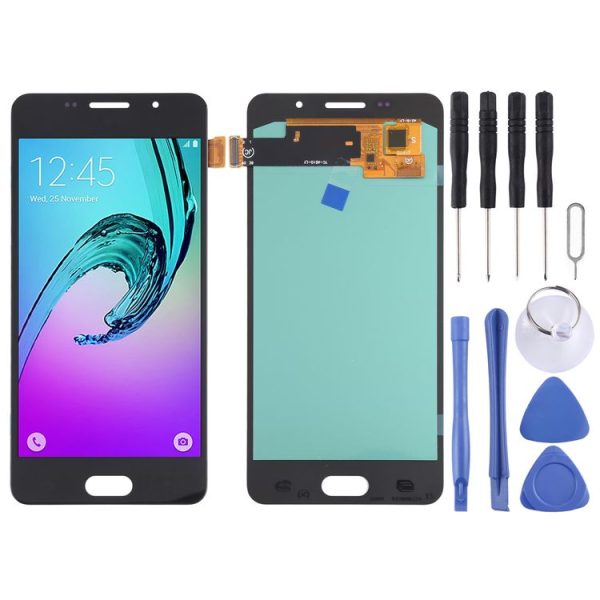 OLED LCD Screen for Samsung Galaxy A5 (2016) SM-A510 With Digitizer Full Assembly (Black)