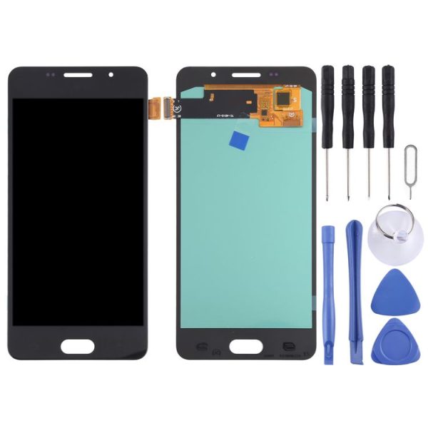 OLED LCD Screen for Samsung Galaxy A5 (2016) SM-A510 With Digitizer Full Assembly (Black) - Image 2