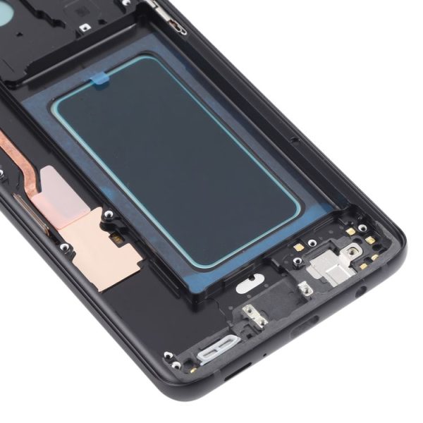 OLED LCD Screen for Samsung Galaxy S9+ SM-G965 Digitizer Full Assembly with Frame (Black) - Image 5