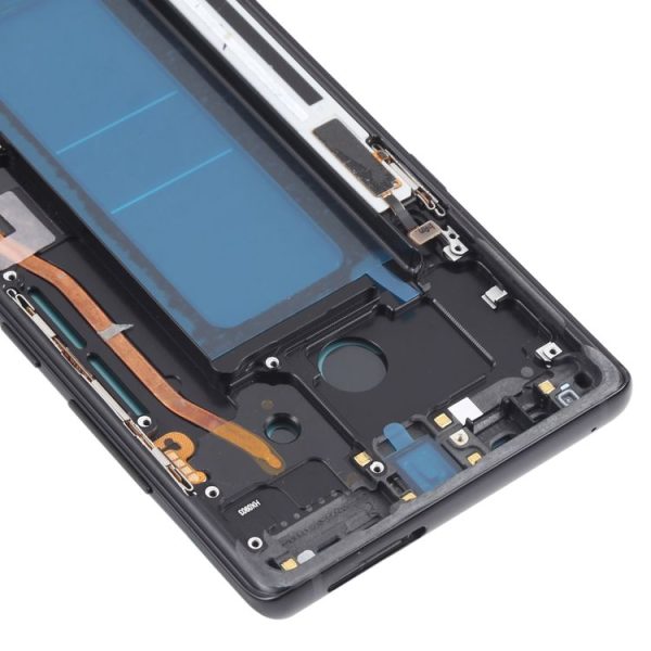 OLED LCD Screen for Samsung Galaxy Note 8 SM-N950 Digitizer Full Assembly with Frame (Black) - Image 4