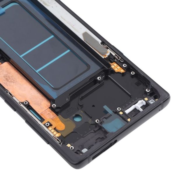 OLED LCD Screen for Samsung Galaxy Note9 SM-N960 Digitizer Full Assembly with Frame (Black) - Image 4