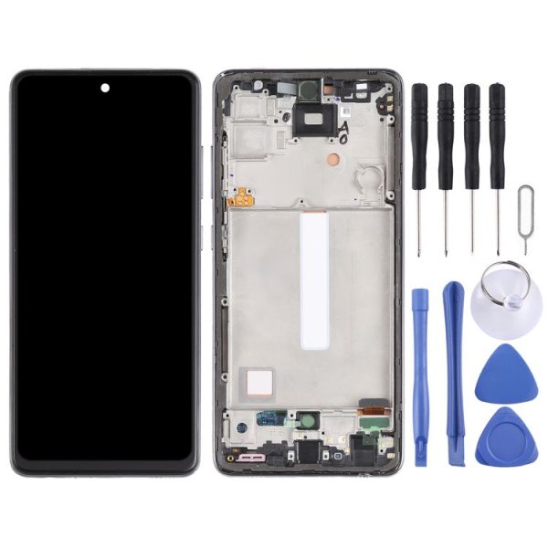 Incell Material LCD Screen and Digitizer Full Assembly with Frame (Not Supporting Fingerprint Identification) for Samsung Galaxy A52 5G SM-A526 - Image 2