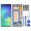 TFT LCD Screen For Samsung Galaxy S10+ SM-G975 Digitizer Full Assembly with Frame, Not Supporting Fingerprint Identification (Black)
