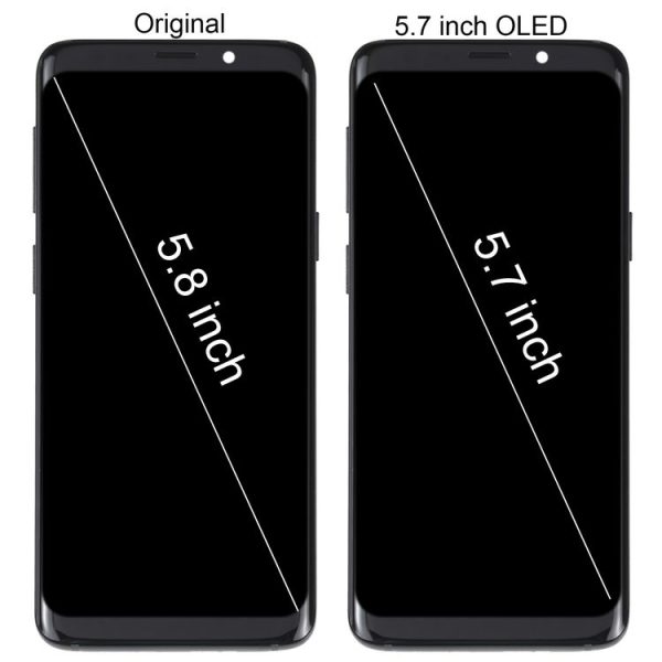 5.7 inch OLED LCD Screen For Samsung Galaxy S9 SM-G960 Digitizer Full Assembly with Frame - Image 2