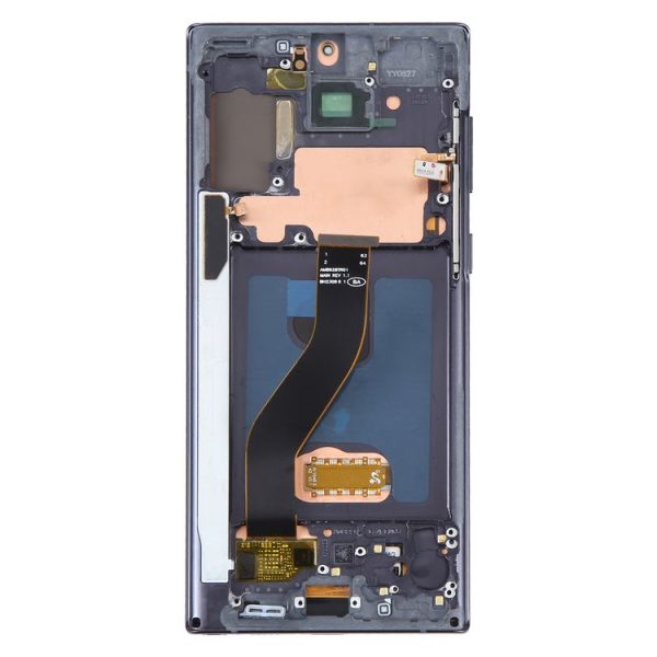 6.67 inch OLED LCD Screen For Samsung Galaxy Note10 SM-N970F Digitizer Full Assembly With Frame (Black) - Image 4