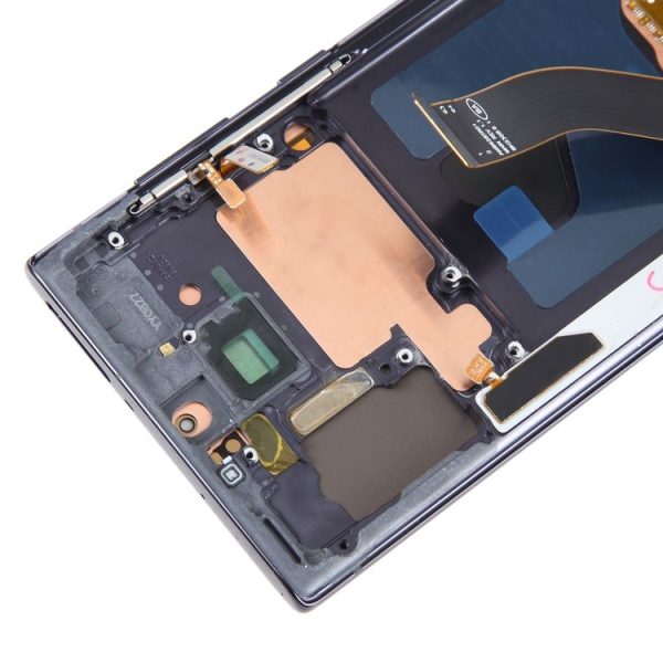 6.67 inch OLED LCD Screen For Samsung Galaxy Note10 SM-N970F Digitizer Full Assembly With Frame (Black) - Image 6